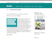 Tablet Screenshot of bvdm-online.de